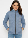 Moda Elementi Women’s Blush Grey Smart Jacket