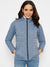 Moda Elementi Women’s Blush Grey Smart Jacket