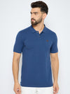 Men's Classic Teal Color Polo T-Shirt