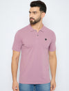 Men's Classic Elderberry Color Polo T-Shirt