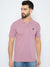 Men's Classic Elderberry Color Polo T-Shirt