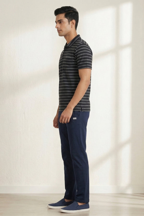 Mens Stripe Summer Track Set