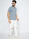 Men's Classic Northern Droplet Color Polo T-Shirt