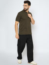 Men's Classic Dark Olive Polo T-Shirt