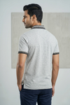 Mens Half Zip Polo T-Shirt