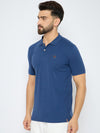 Men's Classic Teal Color Polo T-Shirt
