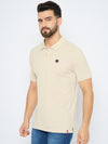 Men's Classic Perfectly Pale Color Polo T-Shirt