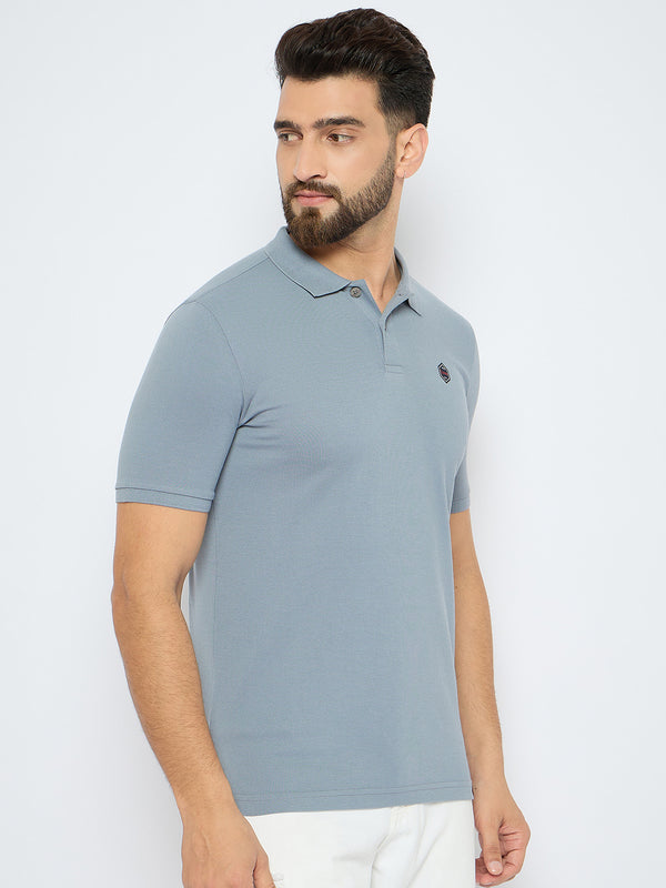 Men's Classic Northern Droplet Color Polo T-Shirt