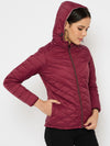 Moda Elementi Reversible Blush & Cherry Women’s Jacket