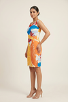 Tropical Horizon Printed Dress
