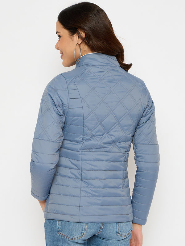 Moda Elementi Women’s Blush Grey Smart Jacket