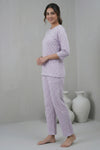 Lavender Comfort Night Suit Set