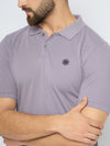 Men's Classic Purple Ash Polo T-Shirt