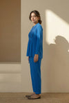 Royal Azure Minimal Co-ord Set
