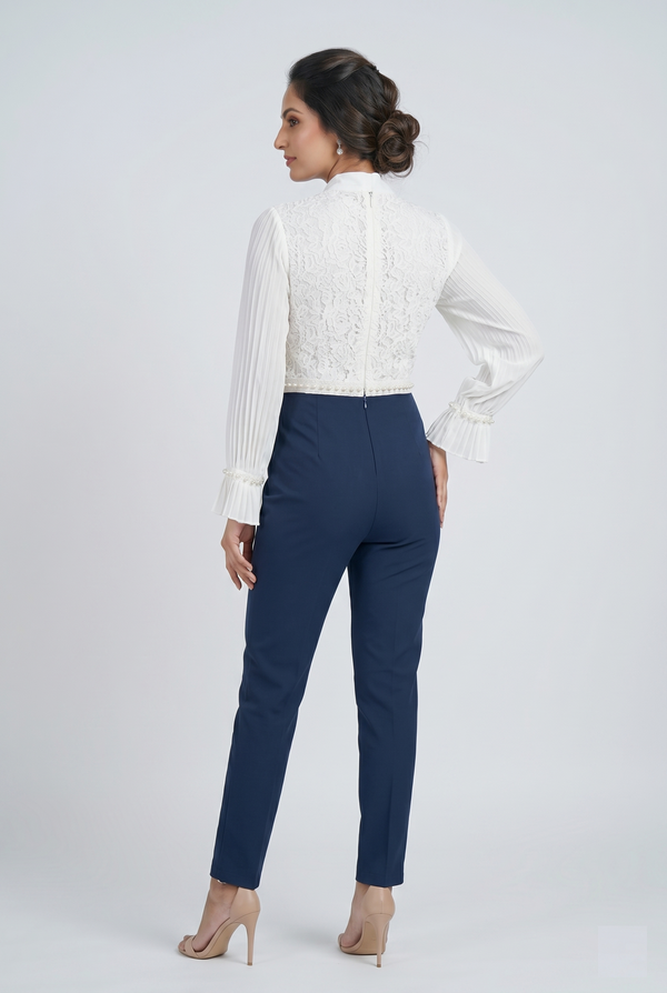 Royal Elegance Lace Jumpsuit