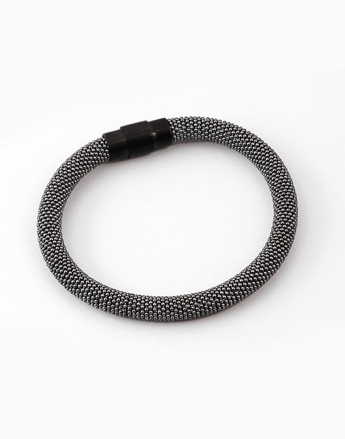 Striking Magnetic Black Bracelet - MODA ELEMENTI