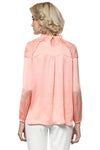 Shoulder Embroidered Casual Top - MODA ELEMENTI