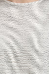 Laser Strip Duster Casual Top - MODA ELEMENTI