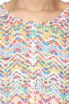 Multi Wave Geometric Tunic - MODA ELEMENTI