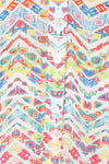 Multi Wave Geometric Tunic - MODA ELEMENTI