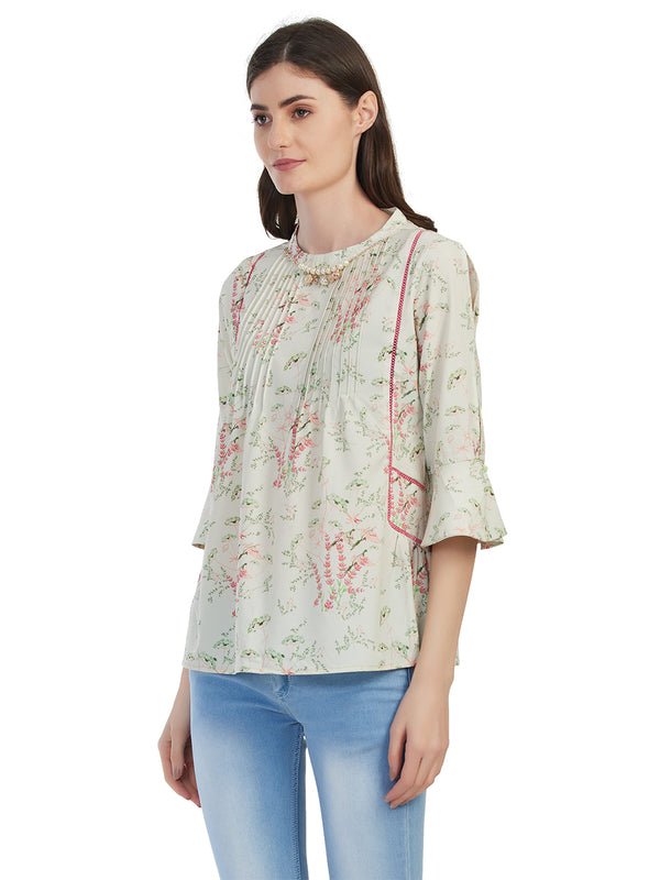 Necklace with Printed Smart Top