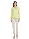 Moda Elementi Abstract Patterned Women Printed Shirt