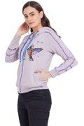 Humming Bird Printed Smart Sweatshirt