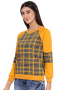 Checkered Sunshine Sweatshirt
