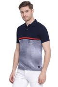 Axmann Engineering Stripes Polo T-shirt