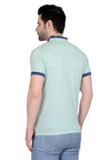 Axmann Abstract Printed Men Mandarin Collar T-Shirt