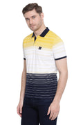 Axmann Ombre Striper Polo T-shirt