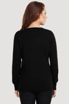 V Neck Lace Top - MODA ELEMENTI