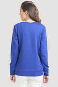 Round Neck Basic Full Sleeve Sweatshirt - MODA ELEMENTI