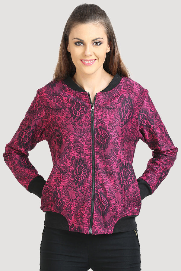 Reversible Front Zipper Full Sleeve Sweatshirt - MODA ELEMENTI