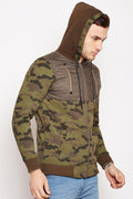 Axmann Military Zipper Hood Sweatshirt - MODA ELEMENTI