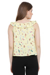 Sleeveless Sun_Flower Top