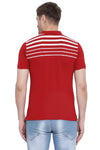 Axmann Panel Stripe Polo T-shirt