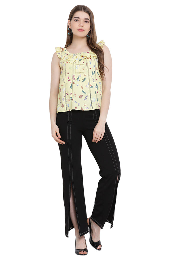 Sleeveless Sun_Flower Top