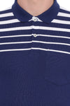 Axmann Panel Stripe Polo T-shirt