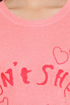 Lovely Rose Solid Jumper