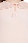 Front Tie Solid Full Sleeve Top