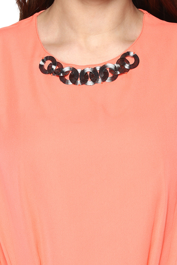 Solid Neon Sleeveless Casual Top - MODA ELEMENTI