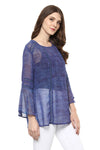Self Designed Bell Sleeve Casual Top - MODA ELEMENTI