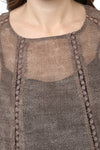 Self Designed Bell Sleeve Casual Top - MODA ELEMENTI