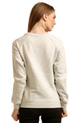 Front Embroidered Round neck Full Sleeve Winter Top - MODA ELEMENTI
