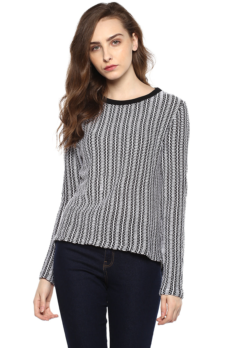 Knitted Cotton Full Sleeve Top(Winter)