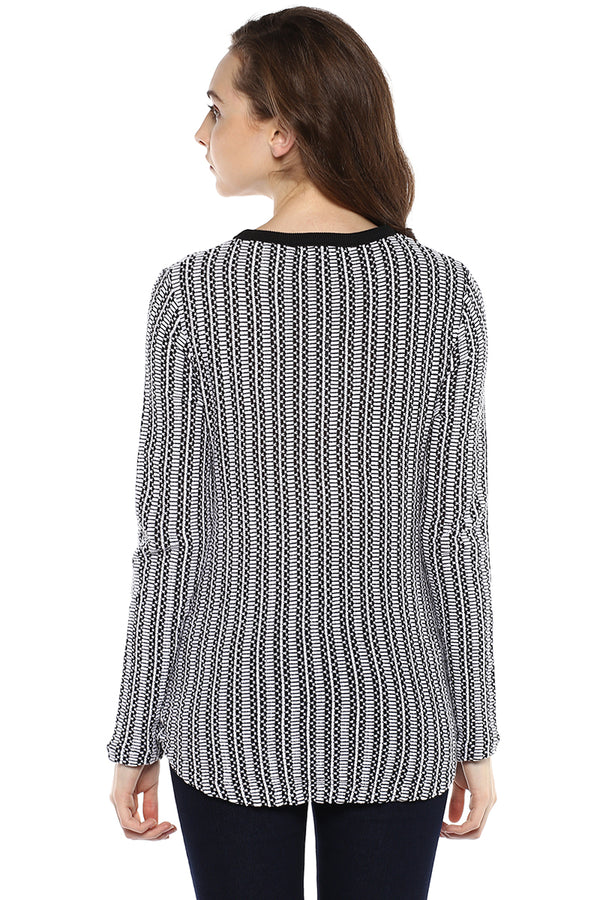 Knitted Cotton Full Sleeve Top(Winter)