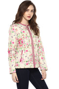 Floral Print Smart Jacket