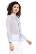 Floral Embroidered Casual Shirt - MODA ELEMENTI