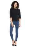 Laser Strip Duster Casual Top - MODA ELEMENTI